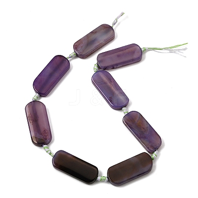 Dyed & Heated Natural Banded Agate Beads Strands GG-CBAB9C6-D03-01-1
