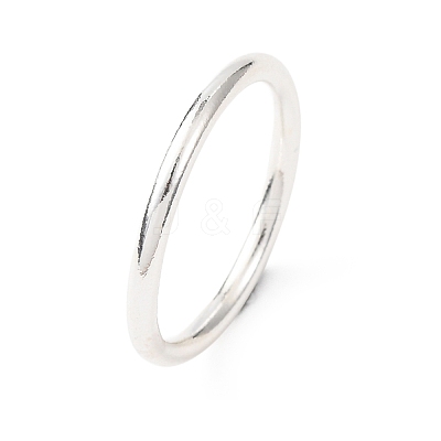 990 Sterling Silver Finger Rings RJEW-Z128-01S-02-1