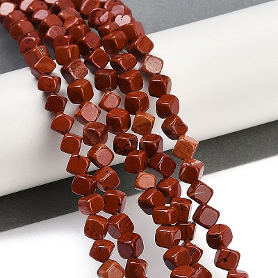 Natural Red Jasper Beads Strands G-A257-A22-01-1