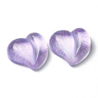 Translucent Resin Cabochons RESI-B016-03E-1