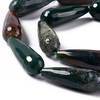 Natural Indian Agate Beads Strands G-I328-06-1
