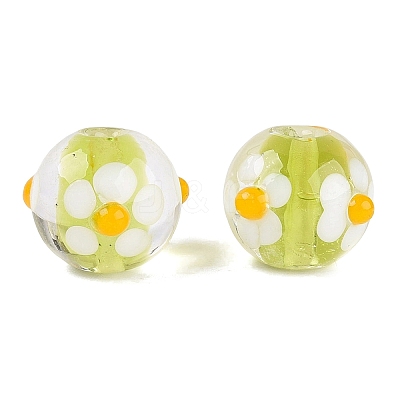 Handmade Bumpy Lampwork Beads LAMP-N042-21A-04-1
