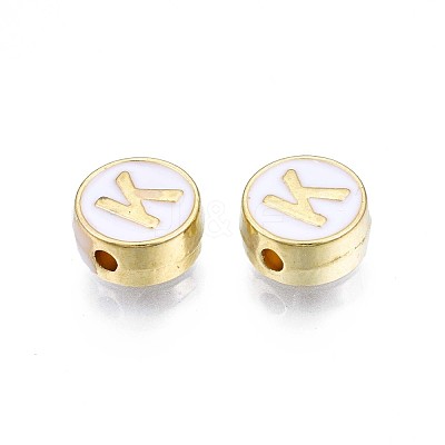 Alloy Enamel Beads X-ENAM-N052-006-01K-RS-1