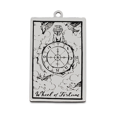 Non-Tarnish 201 Stainless Steel Pendants STAS-S105-LA211-13-1