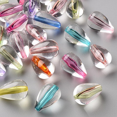 Transparent Acrylic Beads X-TACR-S154-26A-1