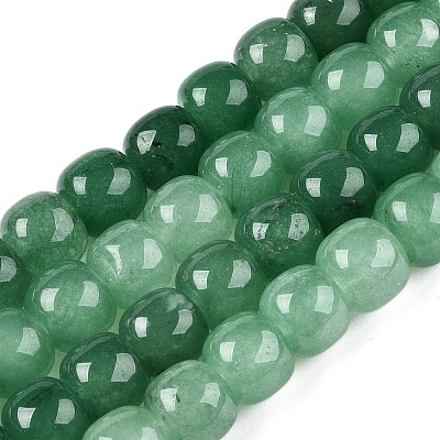 Dyed Natural White Jade Beads Strands G-T138-S07-1