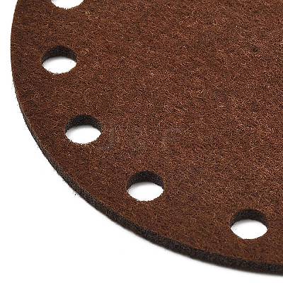 Flat Round Felt Fabric DIY-WH0250-76C-1