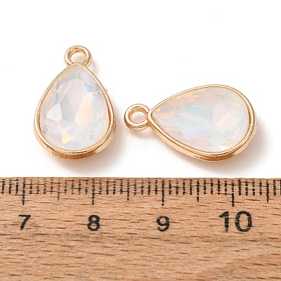 Alloy Glass Pendants GL-CBA7A25-02B-1