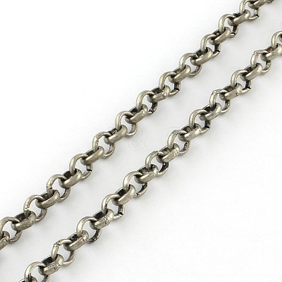Iron Rolo Chains CH-J001-BL5.8-AS-1