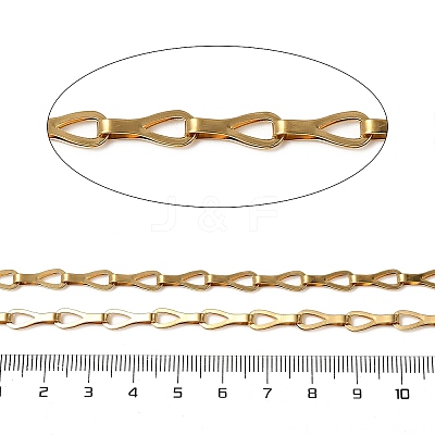 304 Stainless Steel Link Chains CHS-L029-07G-1