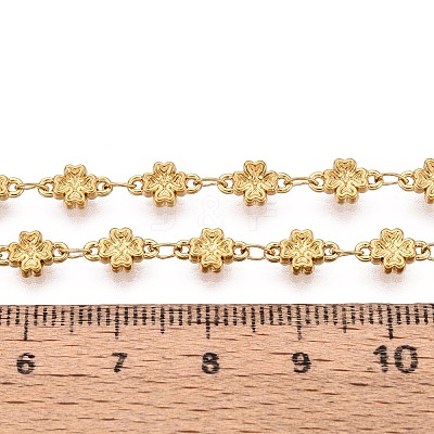 5M 304 Stainless Steel Flower Link Chains CHS-T071-53G-1
