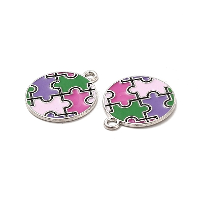 Alloy Enamel Pendants ENAM-J650-02P-02-1
