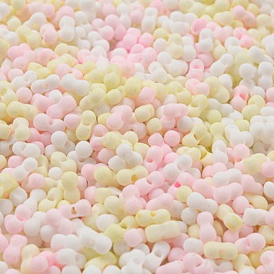 Macaron Color Opaque Frosted Glass Seed Beads X1-SEED-K009-12B-13-1