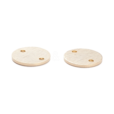 Brass Link Connectors KK-K253-09C-01G-1