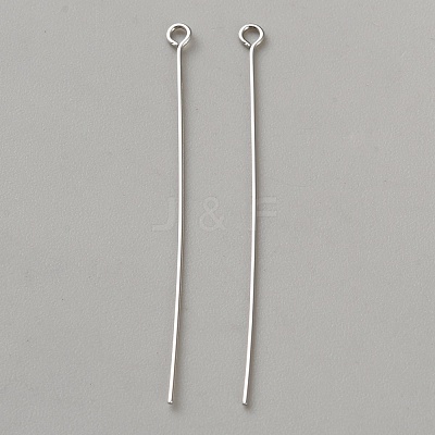 925 Sterling Silver Eye Pins LS-STER-WH0002-19P-1