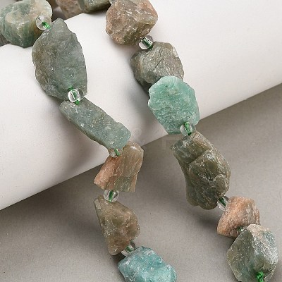 Natural Amazonite Beads Strands GG-CBA0B77-A25-03-1