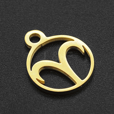 201 Stainless Steel Charms STAS-T014-LA111-1-1