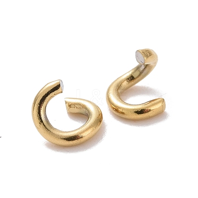 Ion Plating(IP) 304 Stainless Steel Open Jump Rings STAS-M235-J-01-1