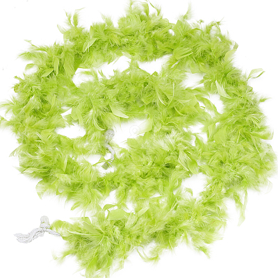 Turkey Feather Fluff Boa for Dancing DIY-WH0568-10E-1
