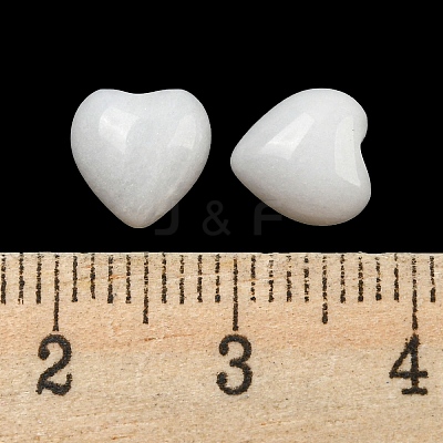 Natural White Jade Cabochons G-H309-01-08-1