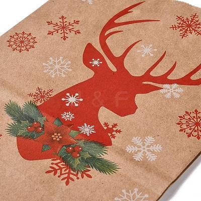 Christmas Theme Rectangle Paper Bags CARB-F011-01C-1
