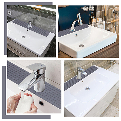 Diatomaceous Earth Bathroom Faucet Mat FIND-WH0139-816A-1