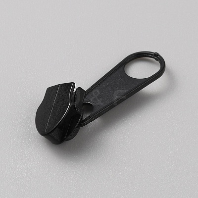 Spray Painted Zinc Alloy Zipper Pull FIND-WH0427-33A-01-1