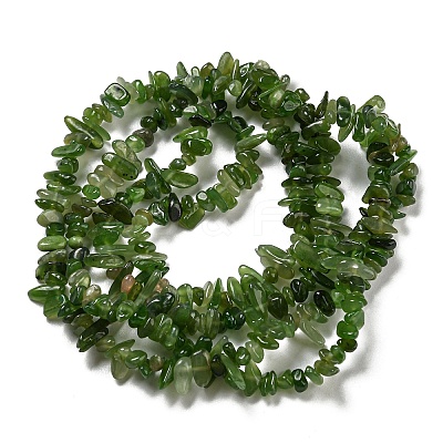 Natural Canadian Jade Beads Strands X-G-G0003-B38-1