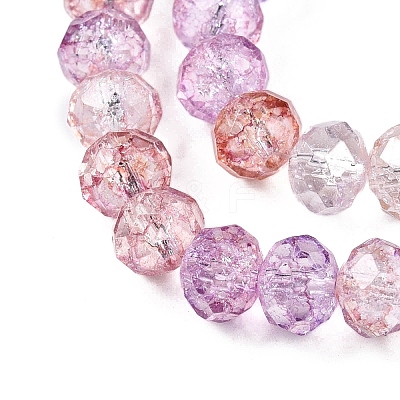 Transparent Glass Beads Strands X-GLAA-T023-4mm-A03-1