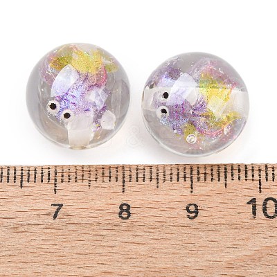 Transparent Resin Beads RESI-C073-01A-1