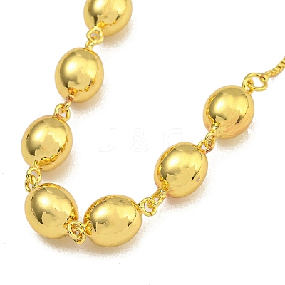 Rack Plating Brass Round Bib Necklaces for Women NJEW-C059-23G-1-1
