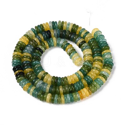 Dyed Natural White Jade Beads Strands G-T142-6mm-05D-1