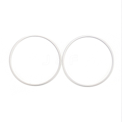 Brass Linking Rings KK-Y003-03J-S-1