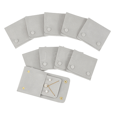 Velvet Earring Pouches TP-WH0007-20-1