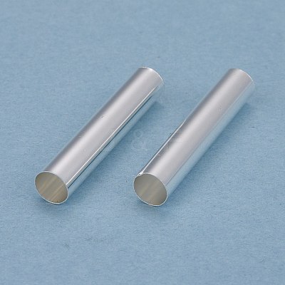 Brass Tube Beads KK-Y003-73H-S-1