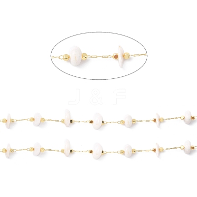 Handmade Beaded Chain CHC-D027-01G-07-1