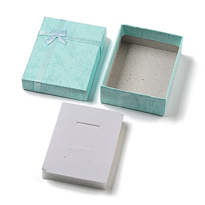 Cardboard Paper Necklace Boxes CON-G021-01C-04-1