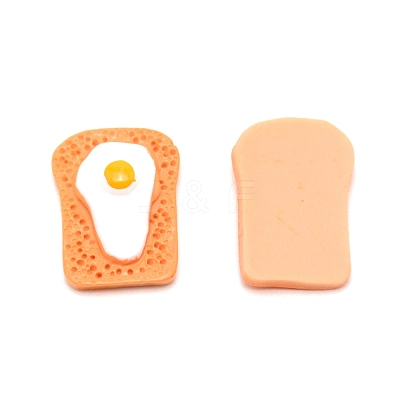 Resin Cabochons Accessories RESI-WH0021-20-1