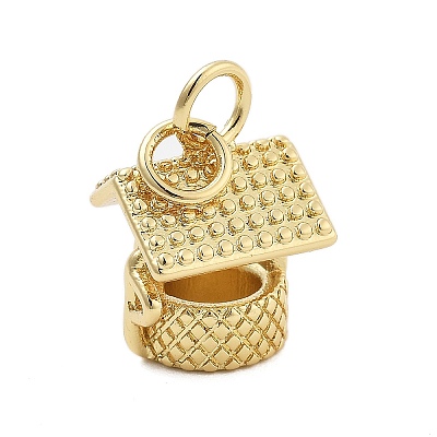 Brass Pendants KK-Q006-16G-1