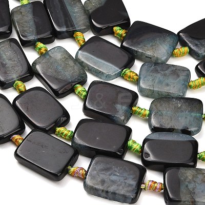 Natural Agate Beads Strands G-A321-A01-01B-1