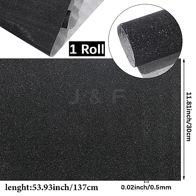 Glitter PVC Leather Fabric DIY-WH20011-59A-1