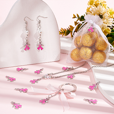 October Breast Cancer Pink Awareness Ribbon ENAM-PH0001-02-1