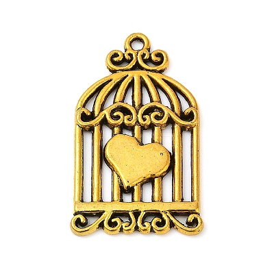 Tibetan Style Alloy Pendants TIBEP-S317-36AG-NR-1