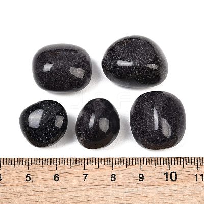 Synthetic Blue Goldstone Beads GG-CBAD0F6-A06-01B-1