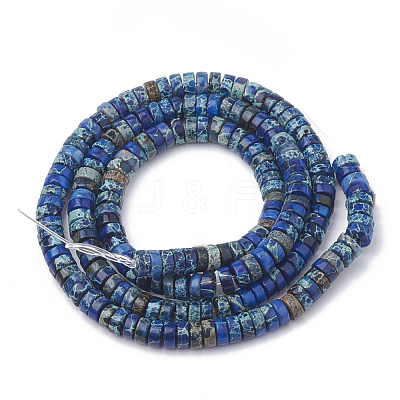Synthetic Imperial Jasper Beads Strands G-T103-18B-1