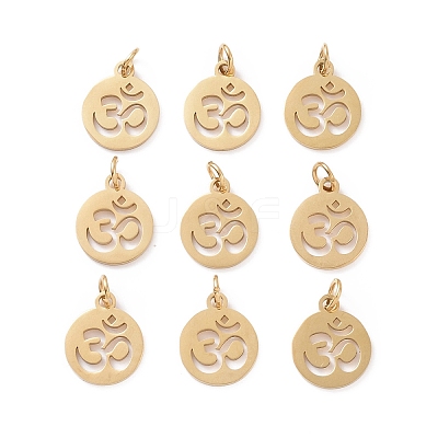 304 Stainless Steel Charms STAS-Q201-T446G-1