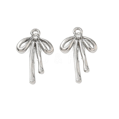 Alloy with Crystal Rhinestone Pendants RB-CBA7D90-01P-1