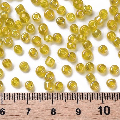 Round Glass Seed Beads SEED-A007-4mm-170-1