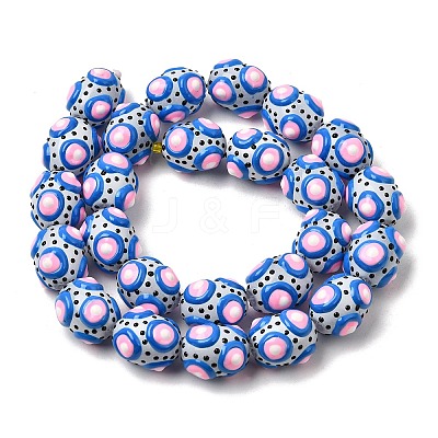 Glass Enamel Beads GLAA-C038-01J-1
