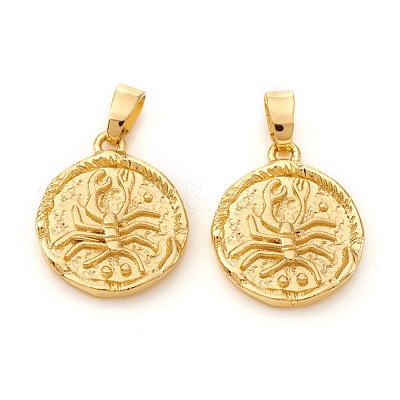 Brass Pendants KK-I672-33C-1